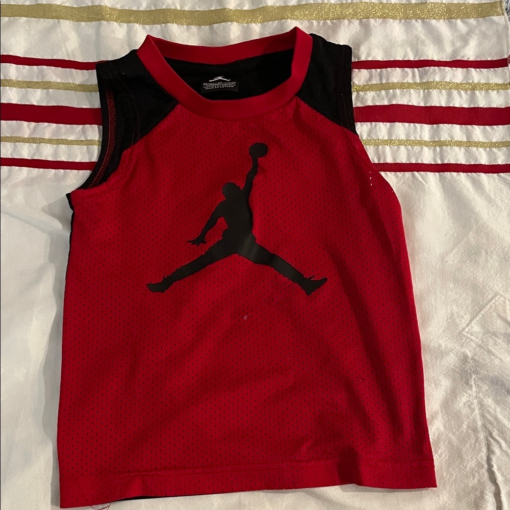 Kids Red Sleeveless Tank Top